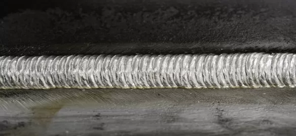 Schweißnaht beim MAG Schweißen